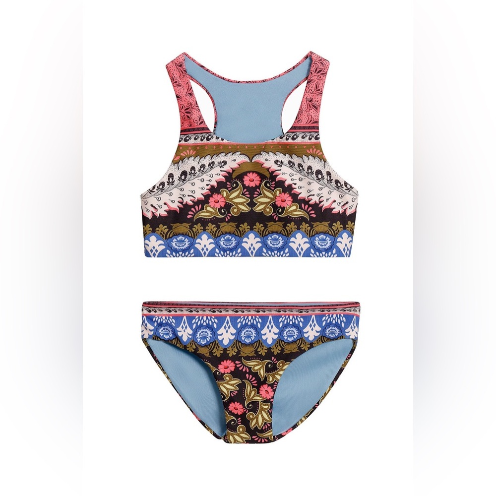 Agua Bendita Girls Antiq Gianna Bikini Set For Girls size 4